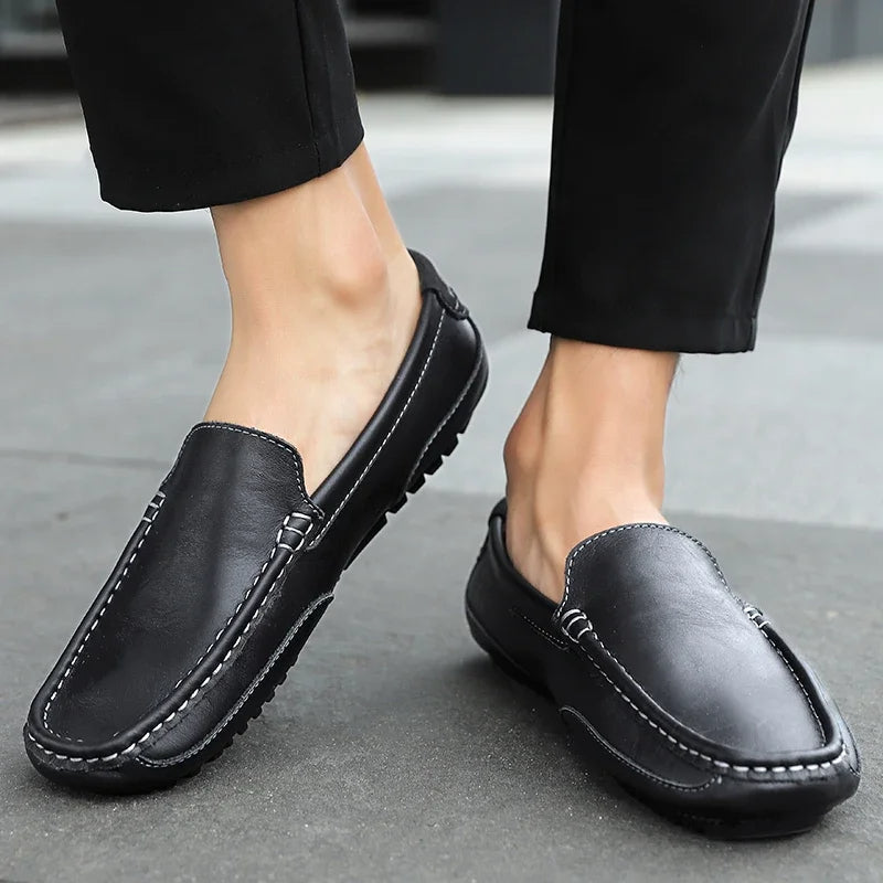 Mocasines de cuero vintage