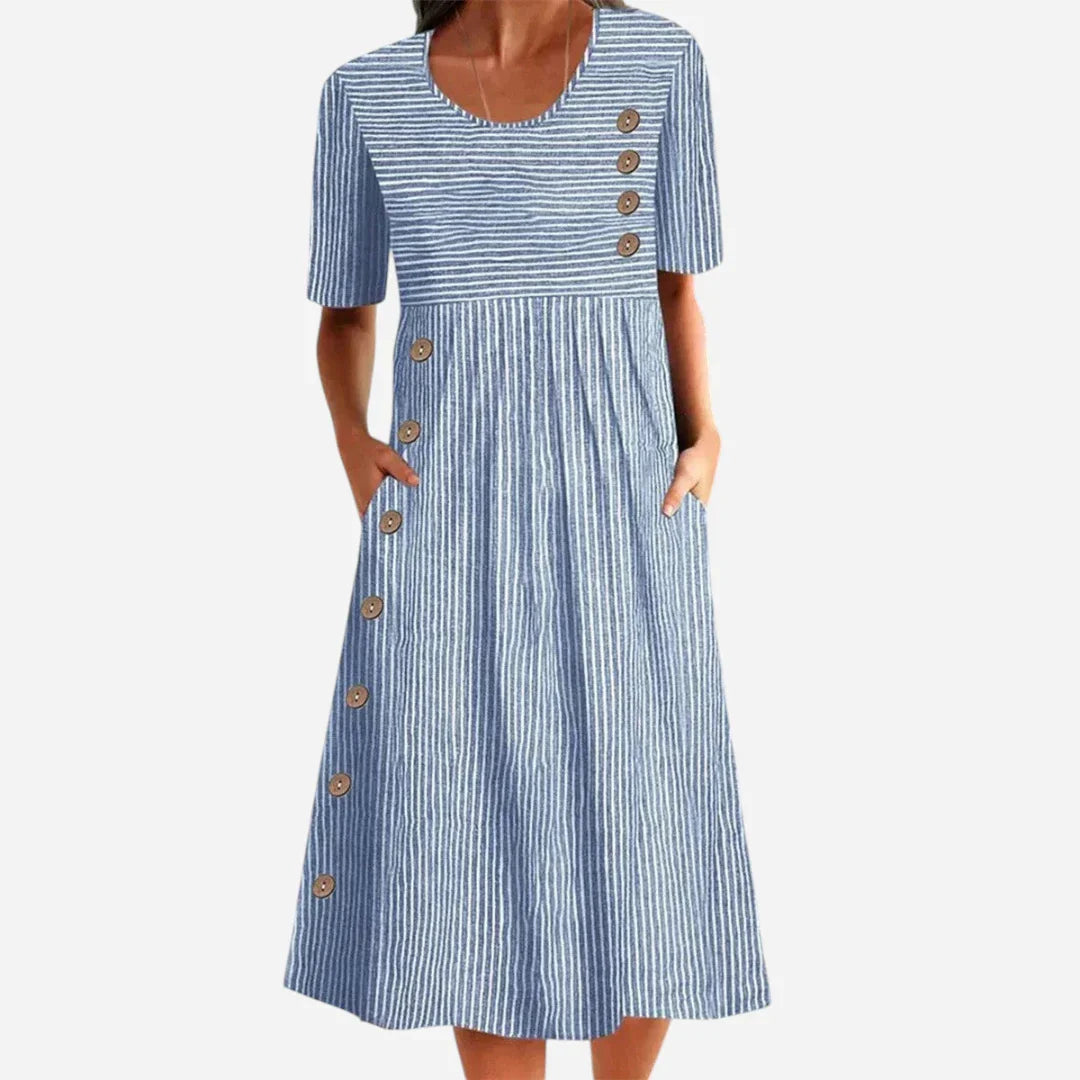 Mirela™ | Vestido de verano a rayas