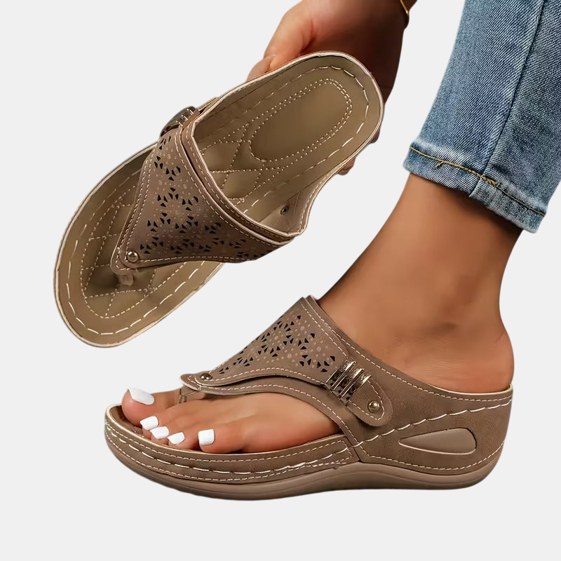 Archella | Sandalias de Cuña con Soporte