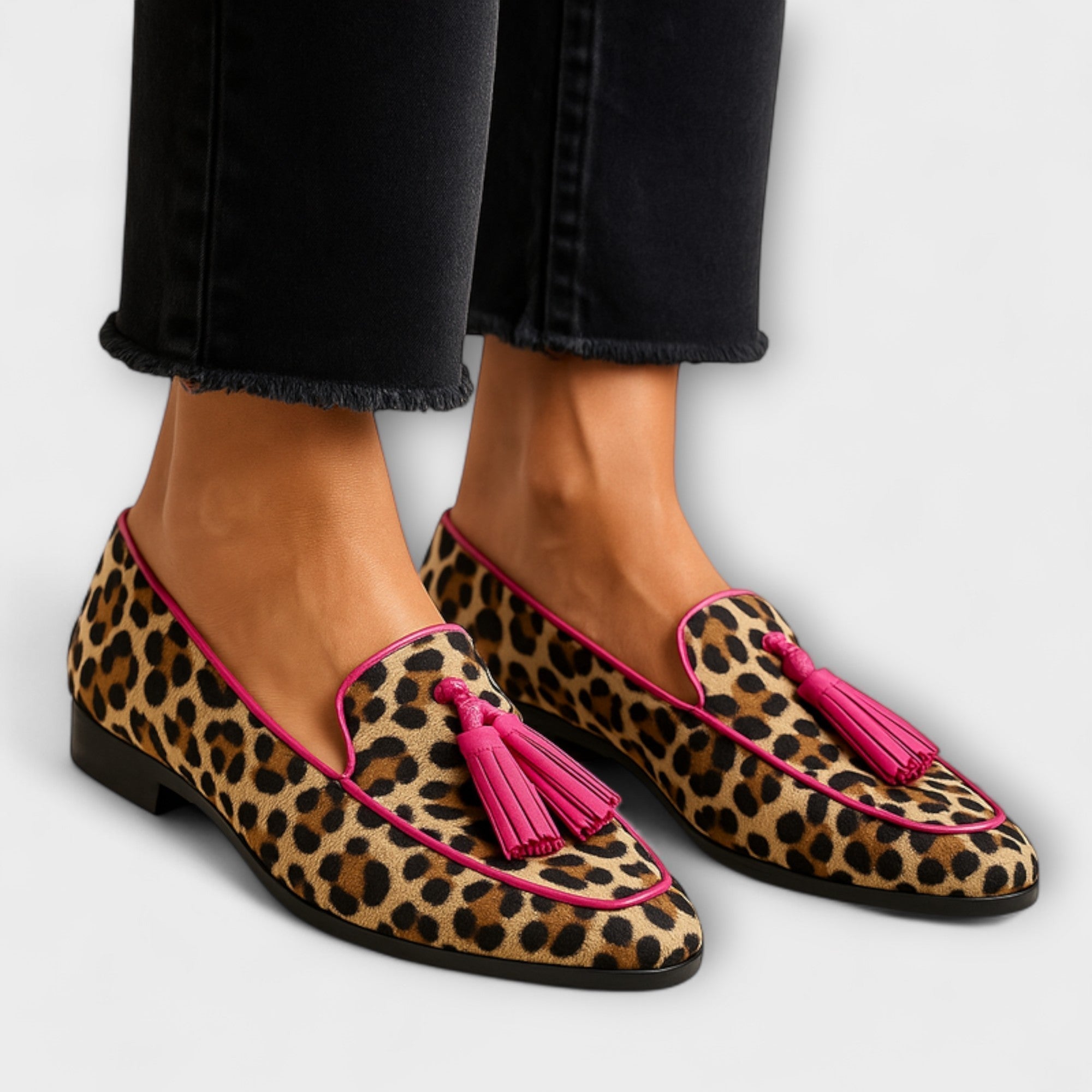Lana | Mocasines con Borlas