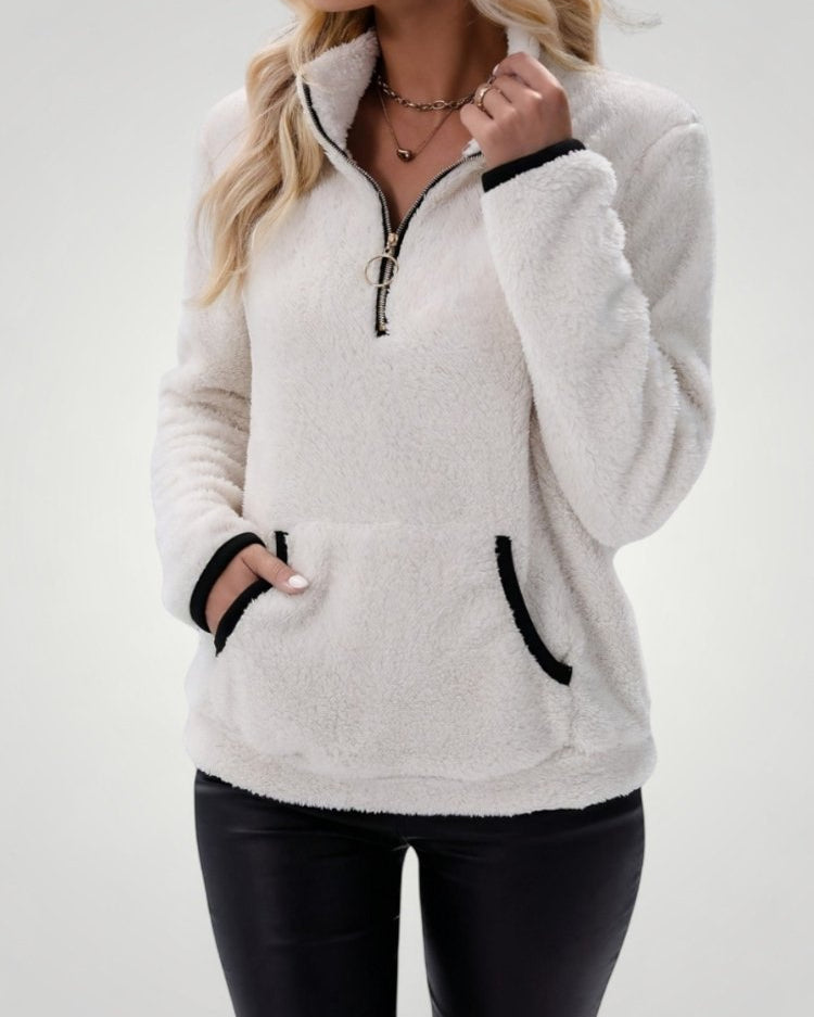 Gesina | Suéter elegante con bolsillos prácticos