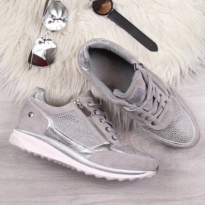 Ginevra - Zapatillas ortopédicas con cremallera