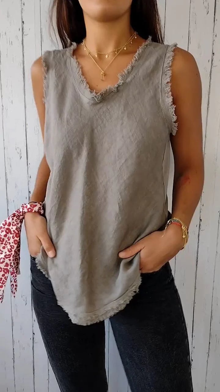 Aeliana | Chaleco de Cuello en V