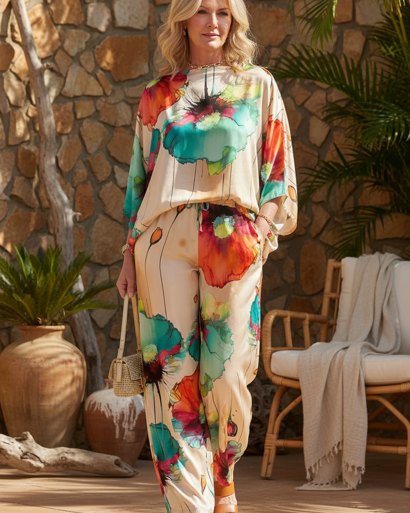 Emmarie - Elegantly Printed Set
