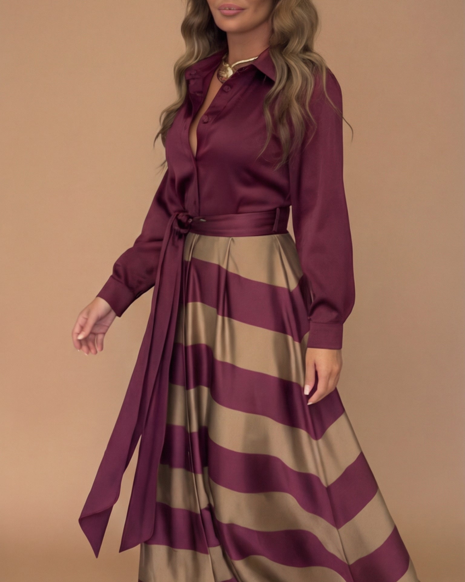 Vestido Rioja - Elegante con lazo