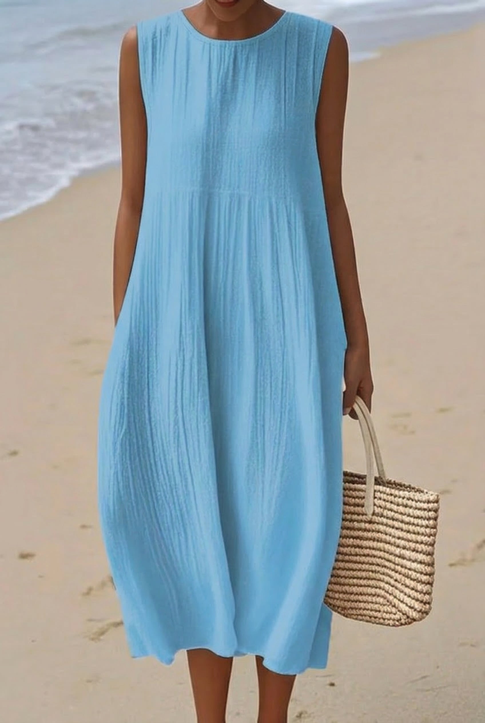 Capucine | Vestido Midi Cielo de Verano