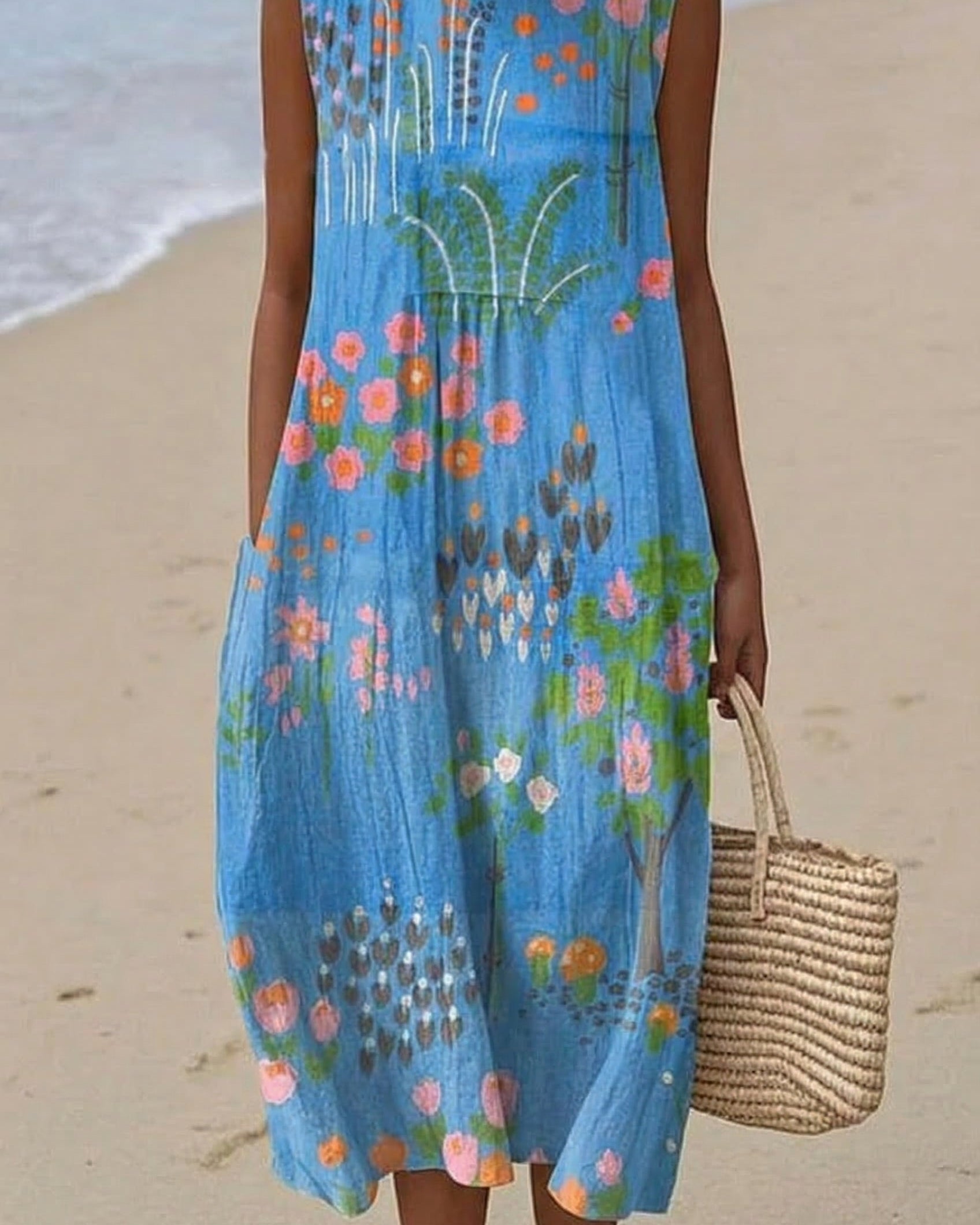 Maëlys | Vestido Midi Jardín Encantado