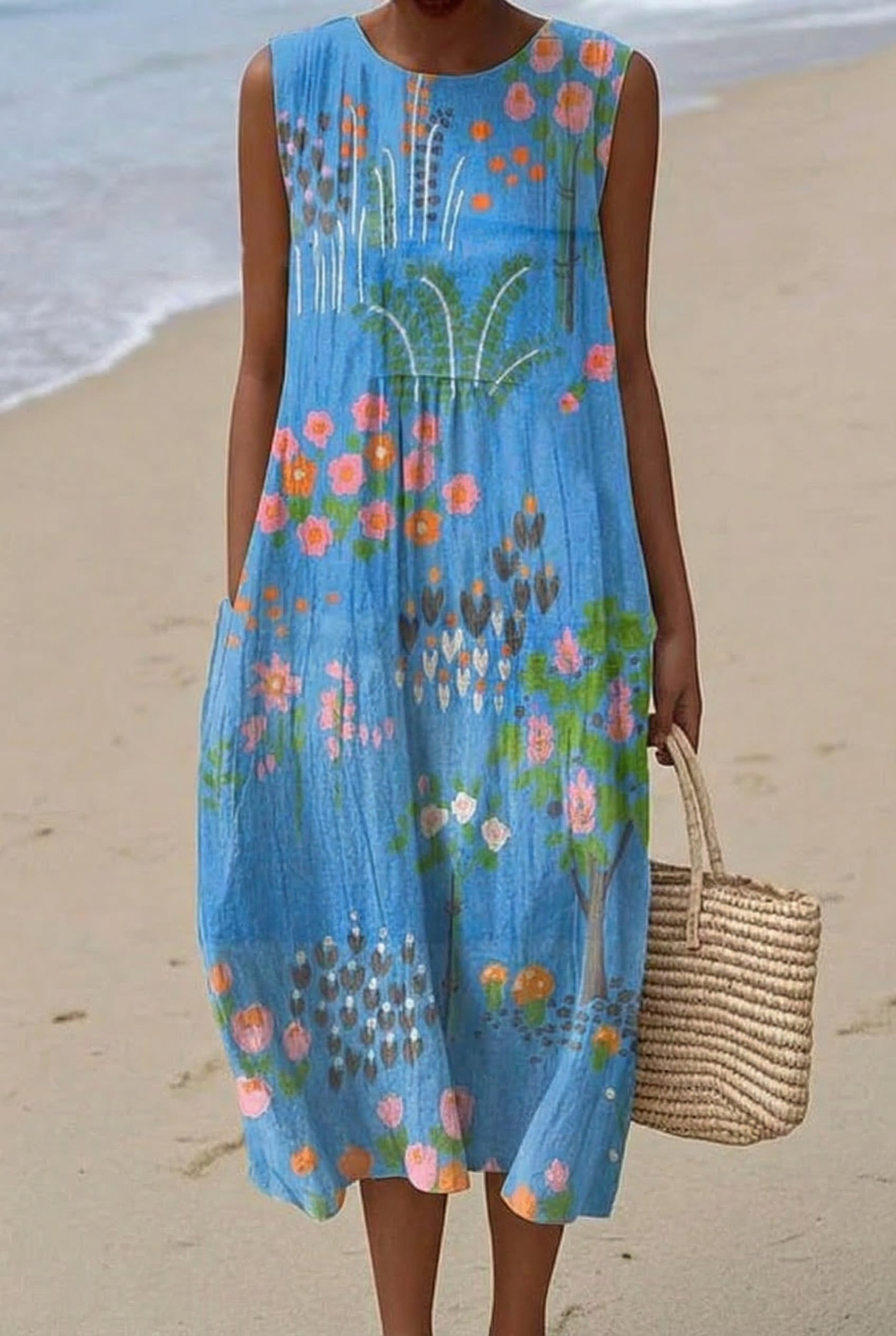 Maëlys | Vestido Midi Jardín Encantado