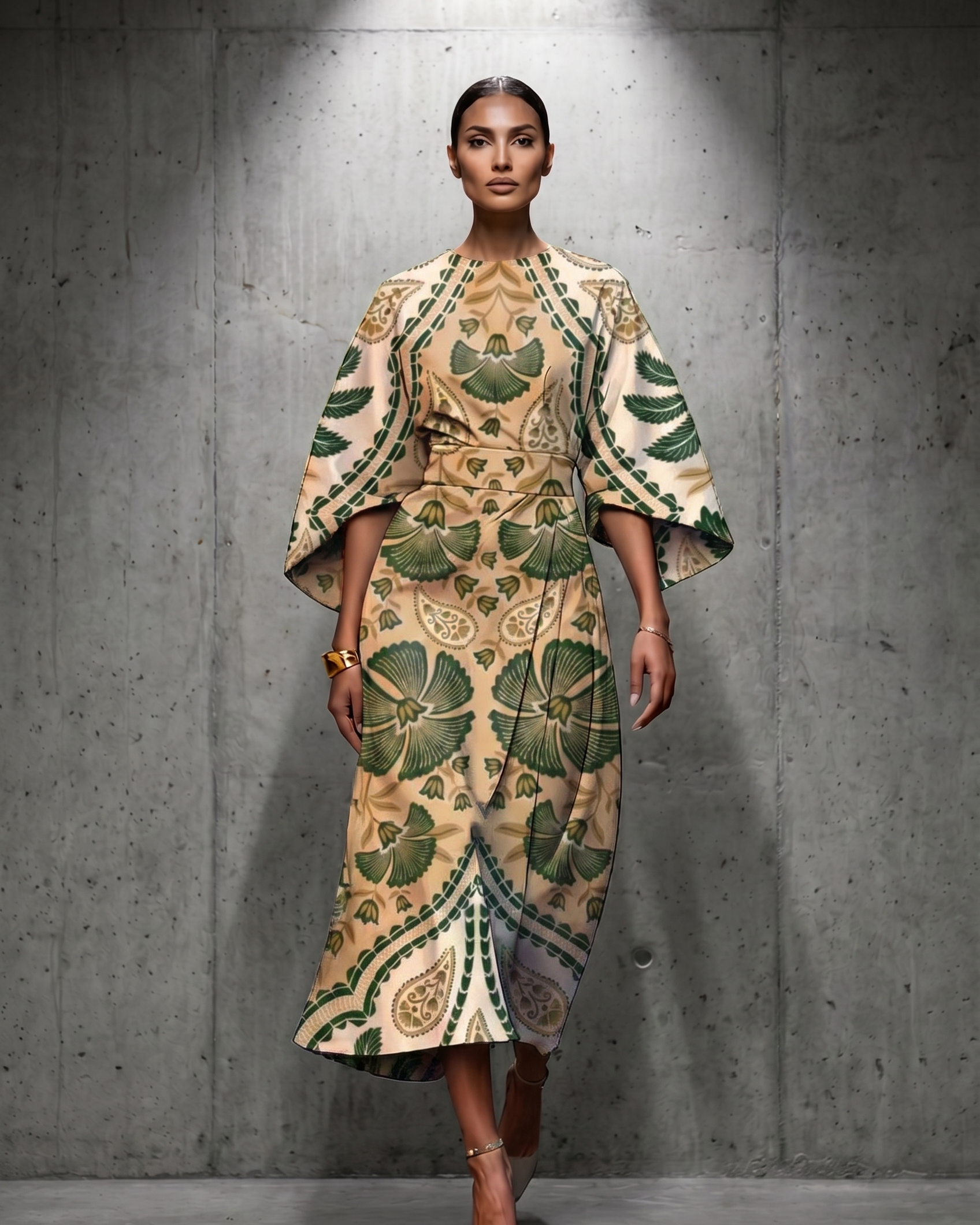 Sira | Elegante Vestido Midi Floral
