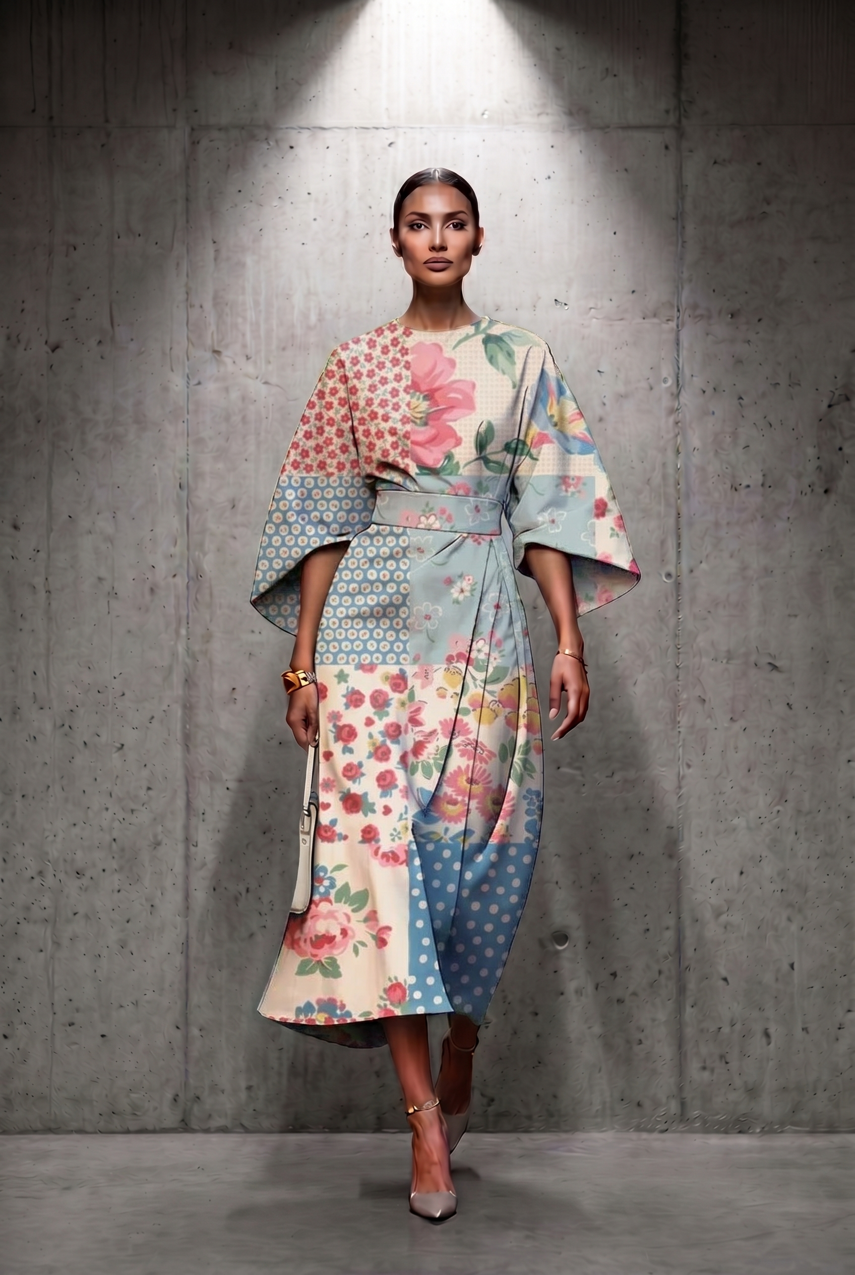 Sira | Elegante Vestido Midi Floral