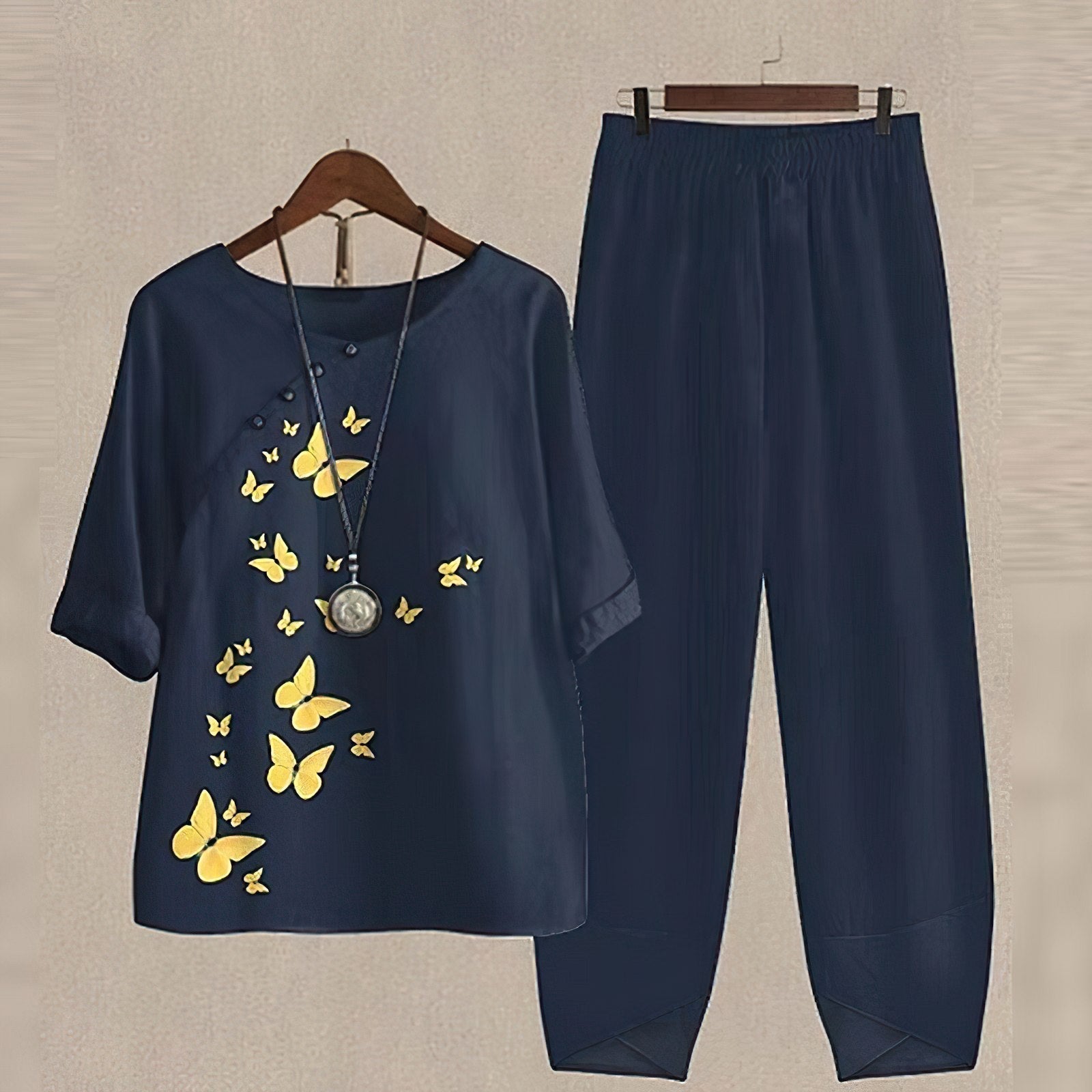 Conjunto Otoñal Alberta de 2 Piezas