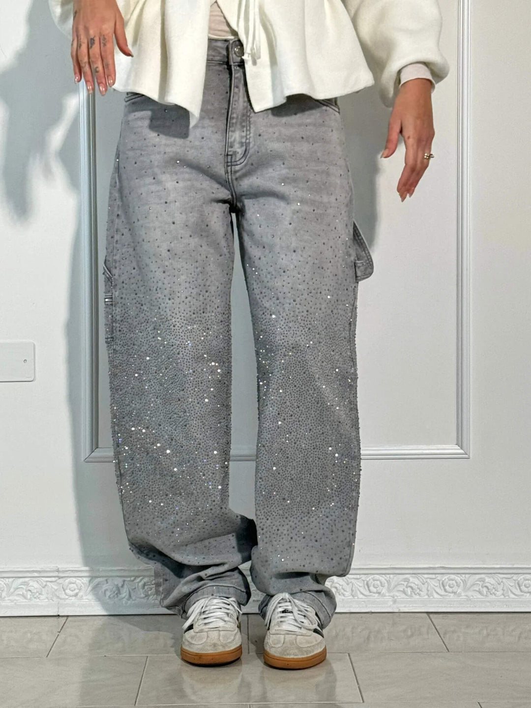 Regina | Pantalón vaquero de mujer para primavera ancho