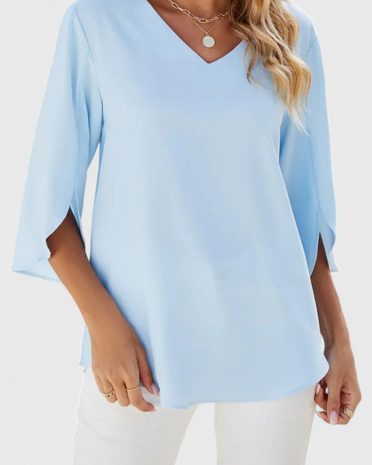 Tabitha | Blusa Casual con Corte Suelto y Estilo Sofisticado