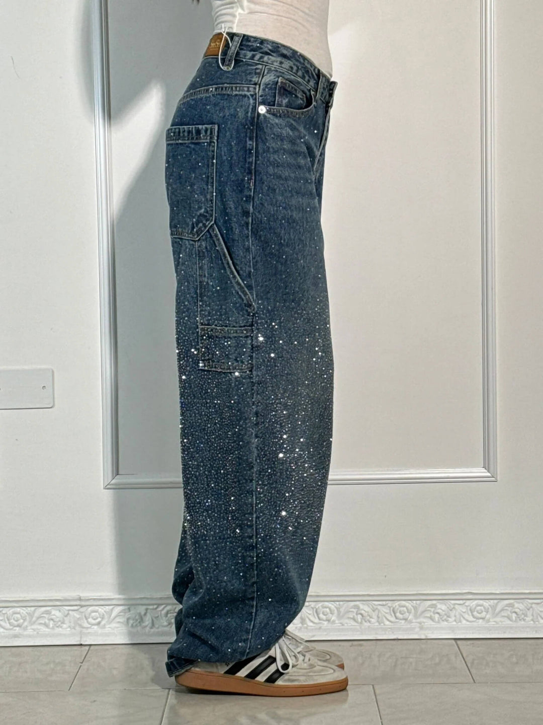 Regina | Pantalón vaquero de mujer para primavera ancho