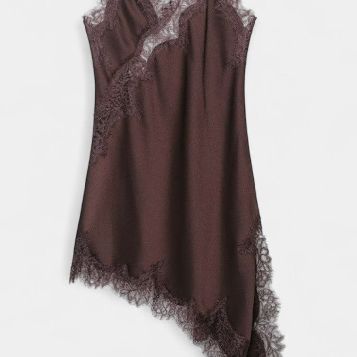 Kerry Mini Vestido de Tirantes con Encaje