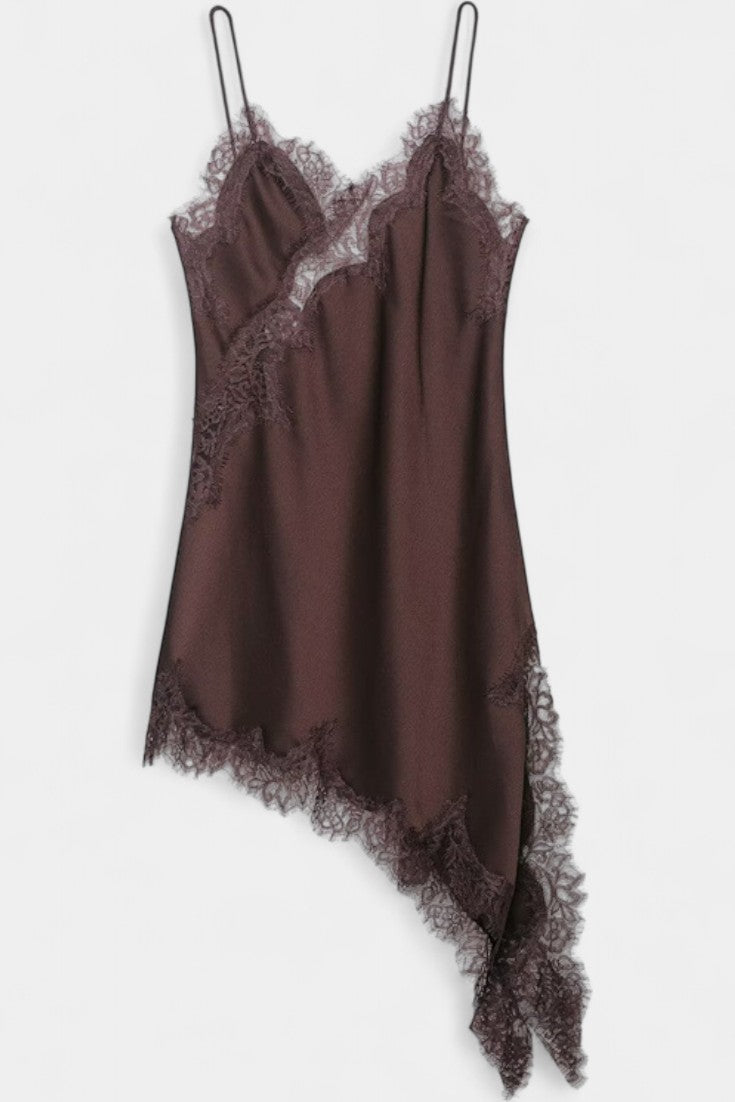 Kerry Mini Vestido de Tirantes con Encaje