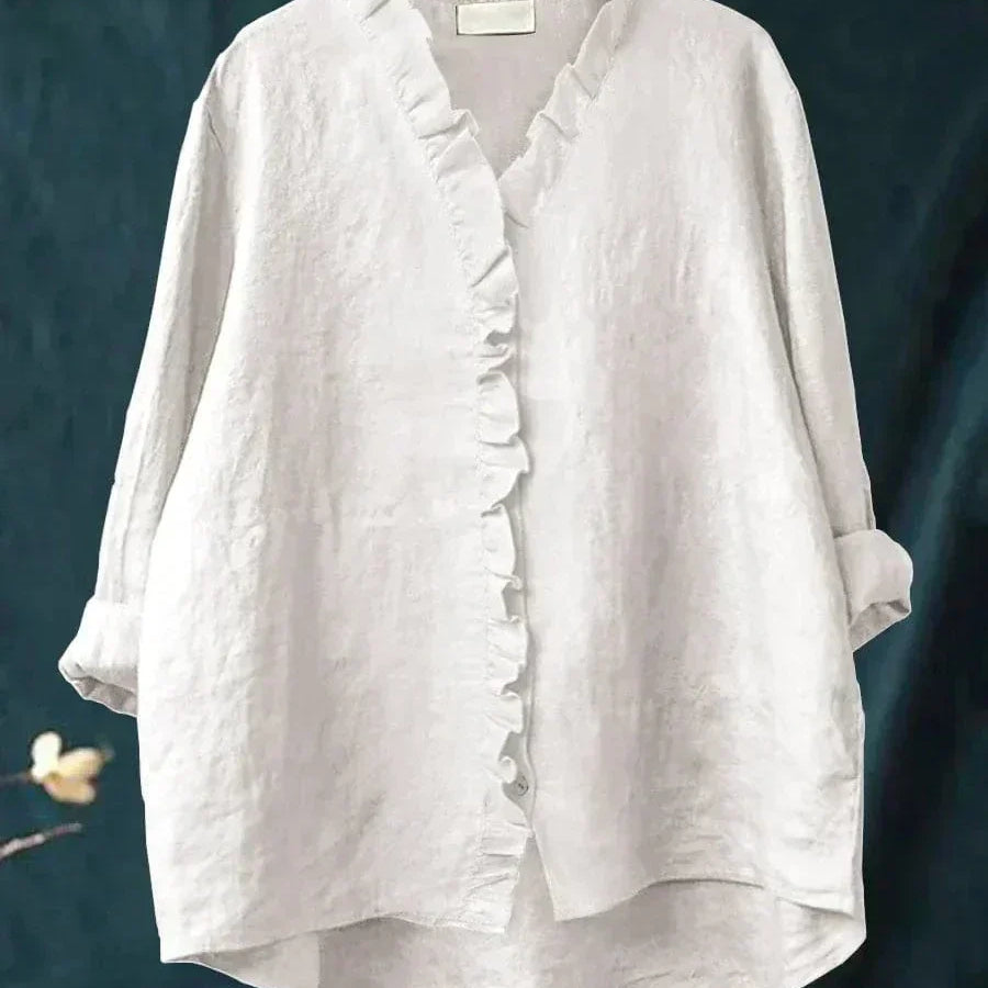 BLUSA DE LINO Y ALGODÓN