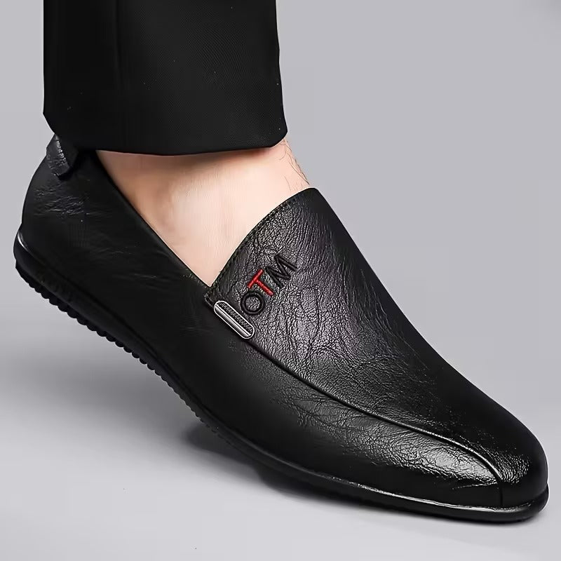 JASON – MOCASINES CLÁSICOS DE PIEL SIN CIERRE