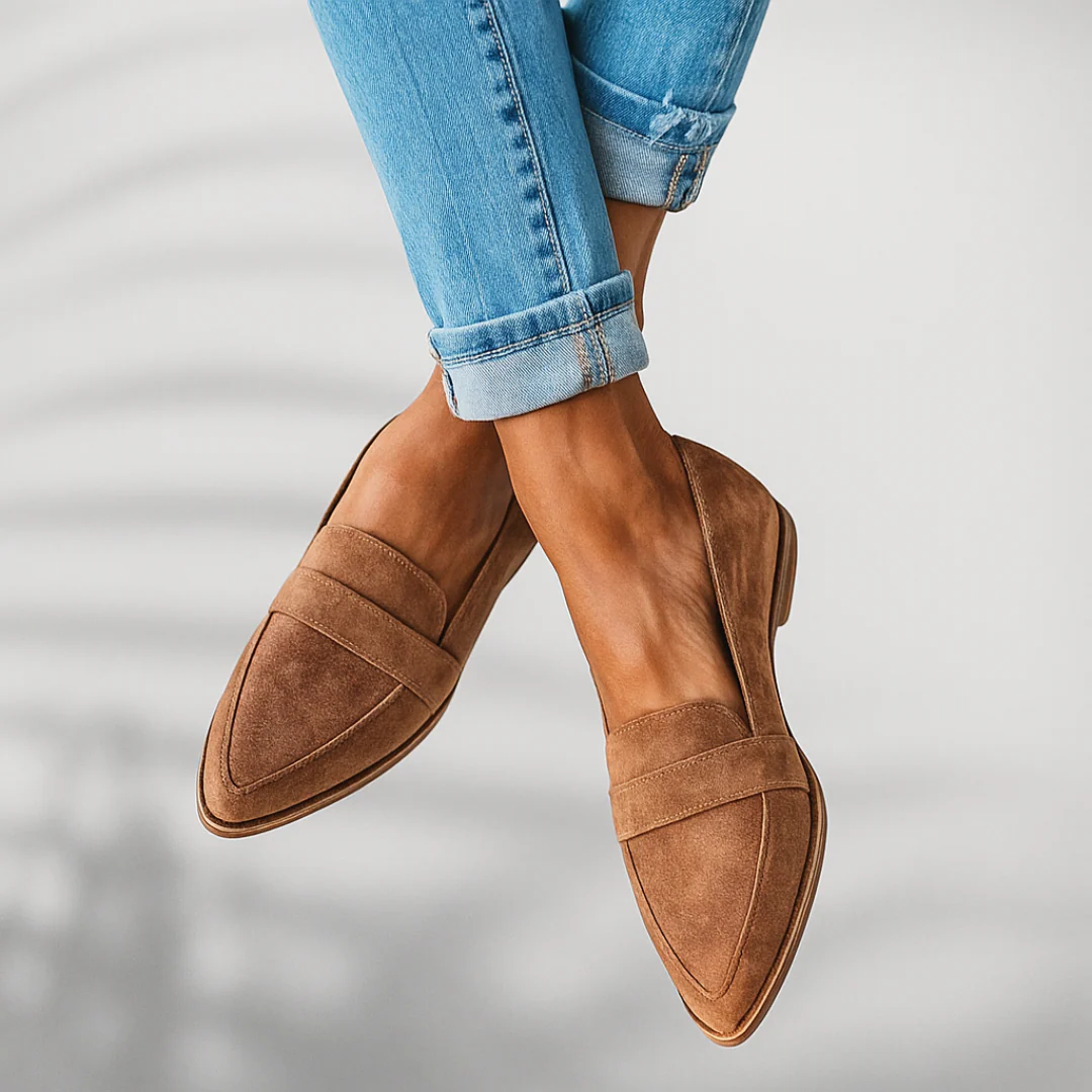 Rosa™ - Mocasines de Cuero Ortopédicos