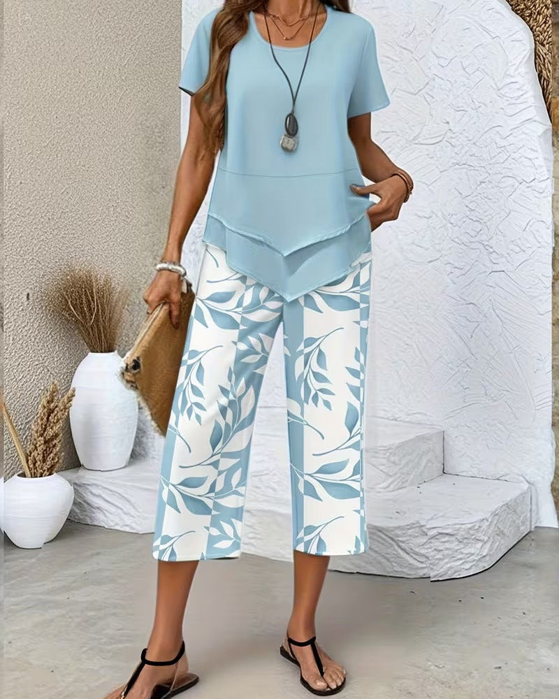 Arvessa™ | Conjunto de Dos Piezas con Diseño Tranquilo