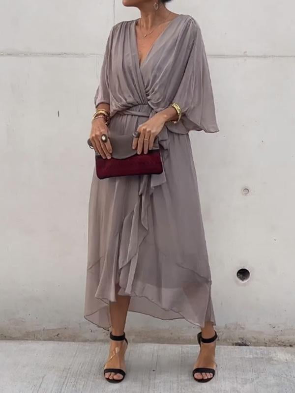 MARJORIE - VESTIDO DE CHIFFON SOFISTICADO