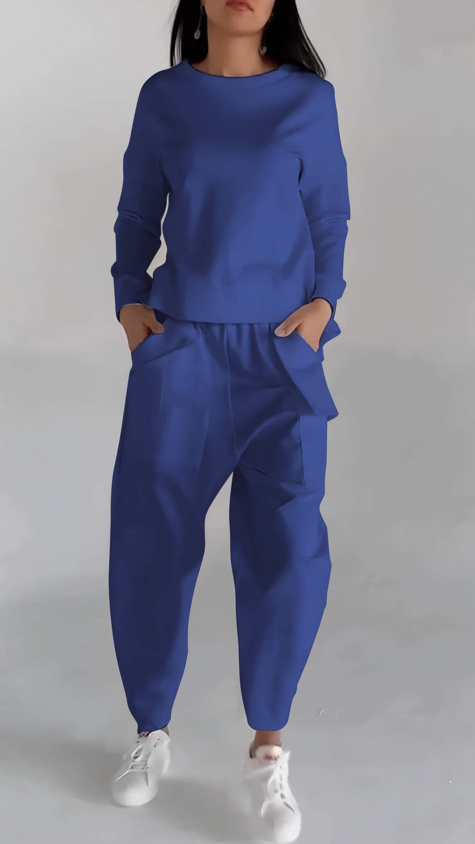 Lotte | Conjunto de Dos Piezas con Cuello Redondo y Mangas Largas