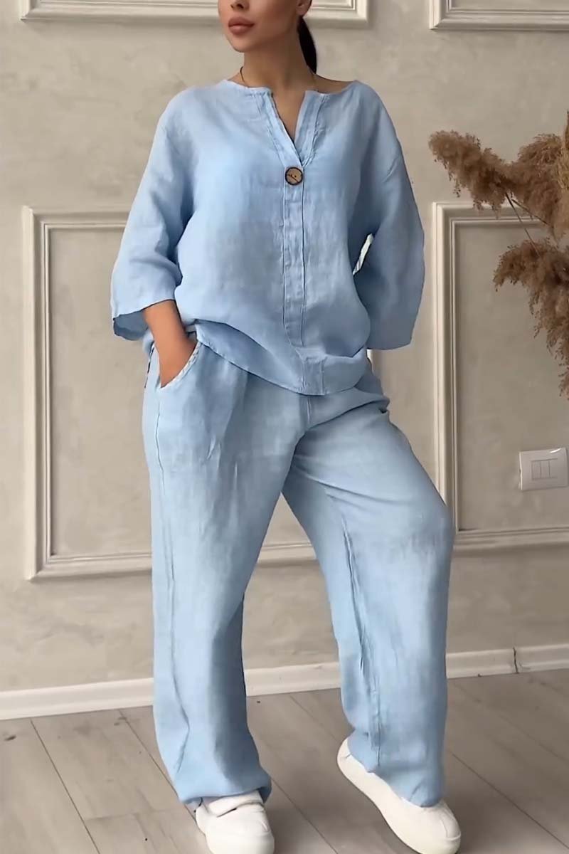 Mirelda - Conjunto de Lounge de Dos Piezas para Relajación