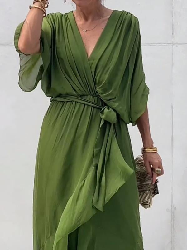 MARJORIE - VESTIDO DE CHIFFON SOFISTICADO