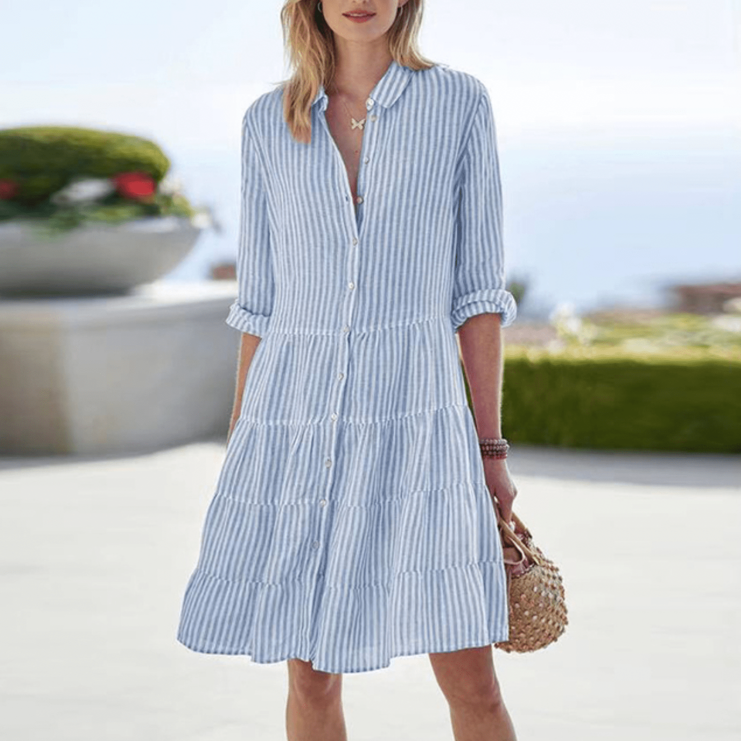 Lolita | Vestido a Rayas Fresco