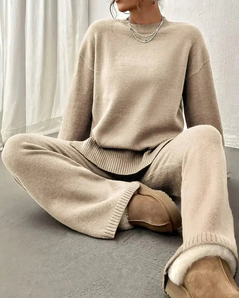 Gualberta | Conjunto primaveral cómodo de corte relajado para mujer