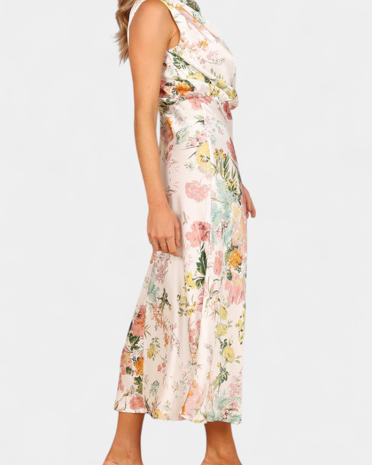 Lisa | Maxi Floral Halter