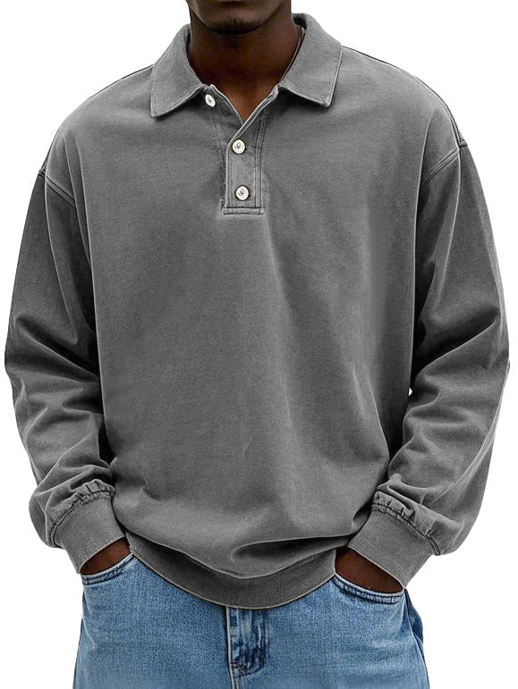 Casen – Camisa de Manga Larga Vintage