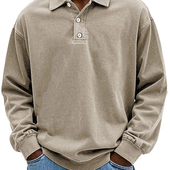 Casen – Camisa de Manga Larga Vintage