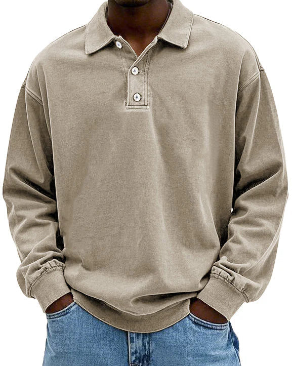Casen – Camisa de Manga Larga Vintage