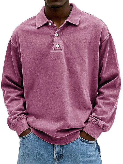 Casen – Camisa de Manga Larga Vintage