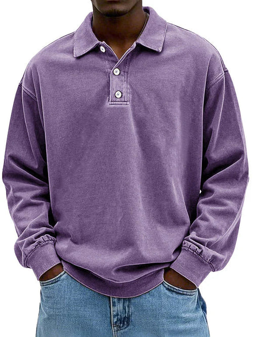 Casen – Camisa de Manga Larga Vintage