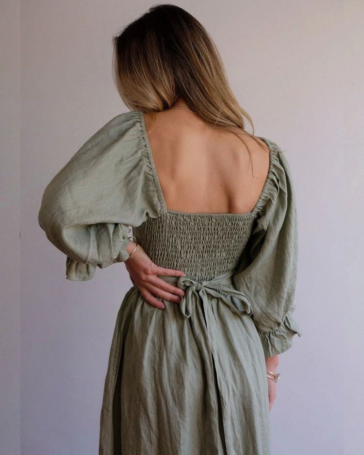 CLARISSA - VIBRAS BOHO VESTIDO MAXI