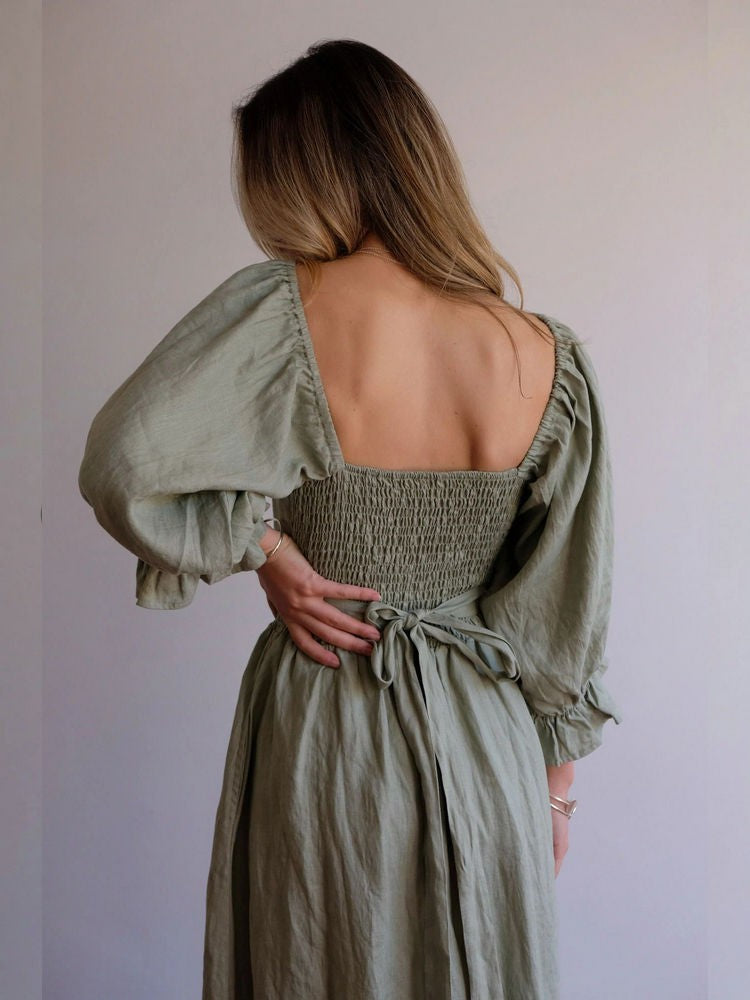 CLARISSA - VIBRAS BOHO VESTIDO MAXI