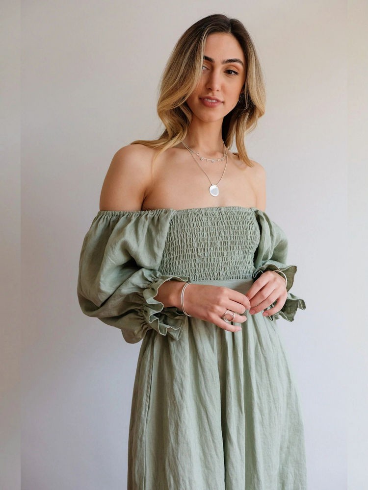 CLARISSA - VIBRAS BOHO VESTIDO MAXI