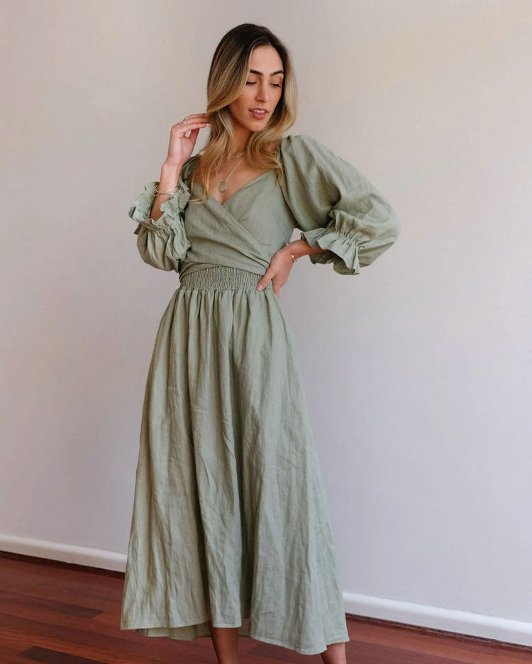 CLARISSA - VIBRAS BOHO VESTIDO MAXI