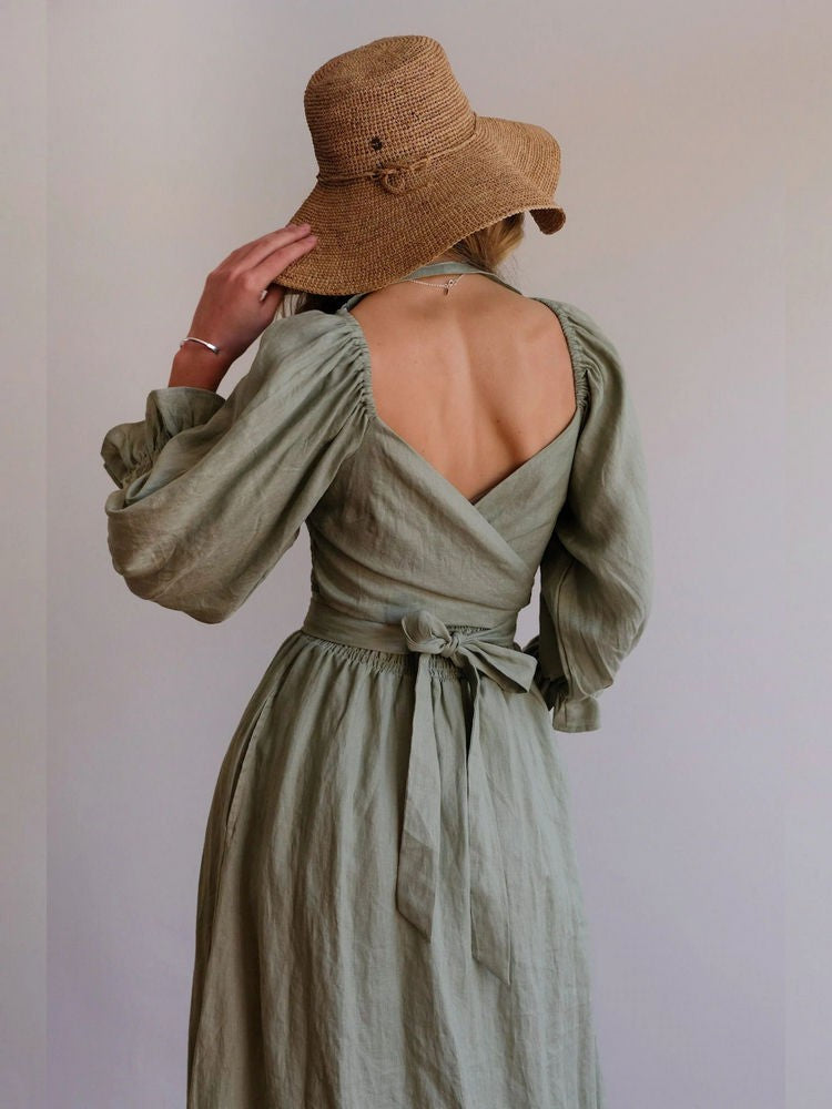 CLARISSA - VIBRAS BOHO VESTIDO MAXI