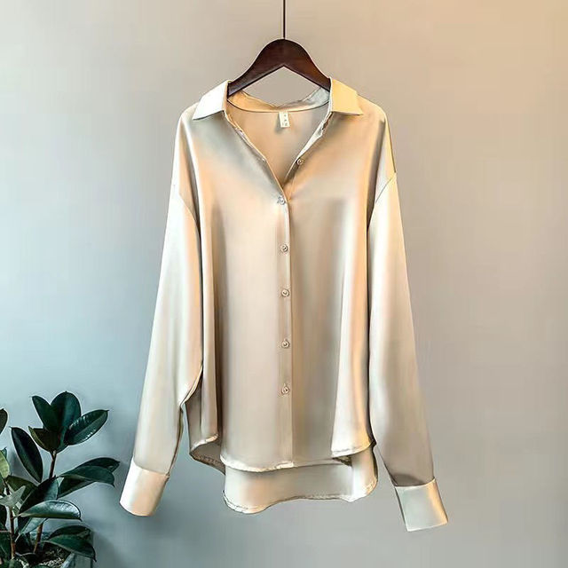Camila - Camisa de Satén