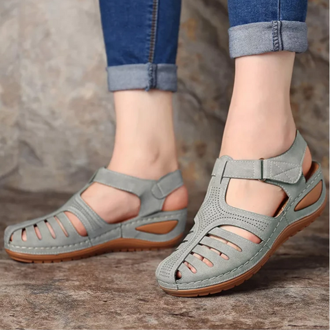 Candela | Sandalias de primavera para mujer con punta abierta y diseño cómodo