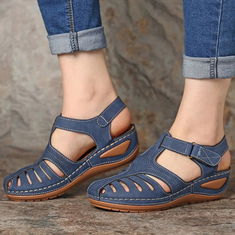 Candela | Sandalias de primavera para mujer con punta abierta y diseño cómodo