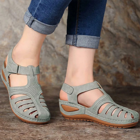 Candela | Sandalias de primavera para mujer con punta abierta y diseño cómodo