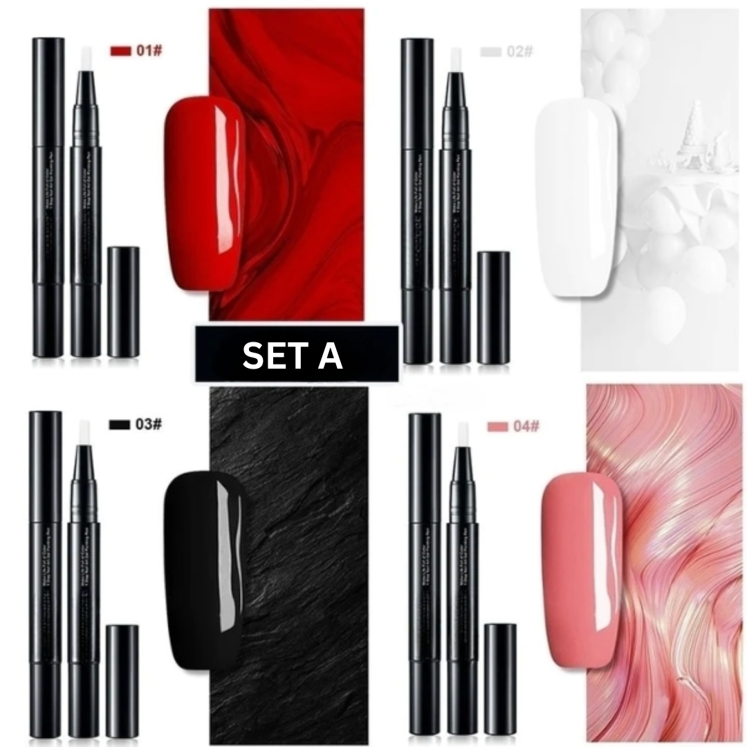 LucidaBella – Crea uñas brillantes y sorprendentes con confianza (set de 4)
