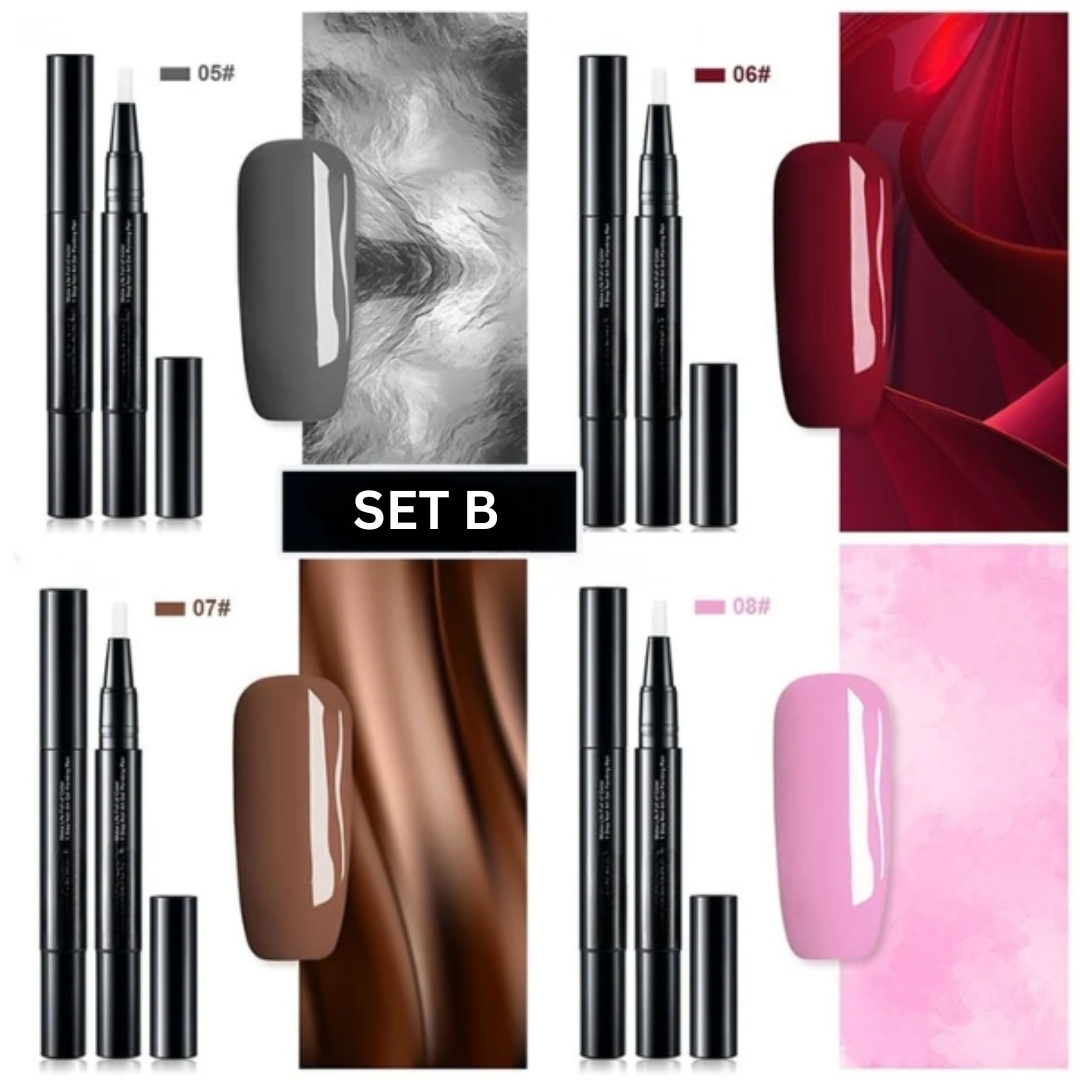 LucidaBella – Crea uñas brillantes y sorprendentes con confianza (set de 4)