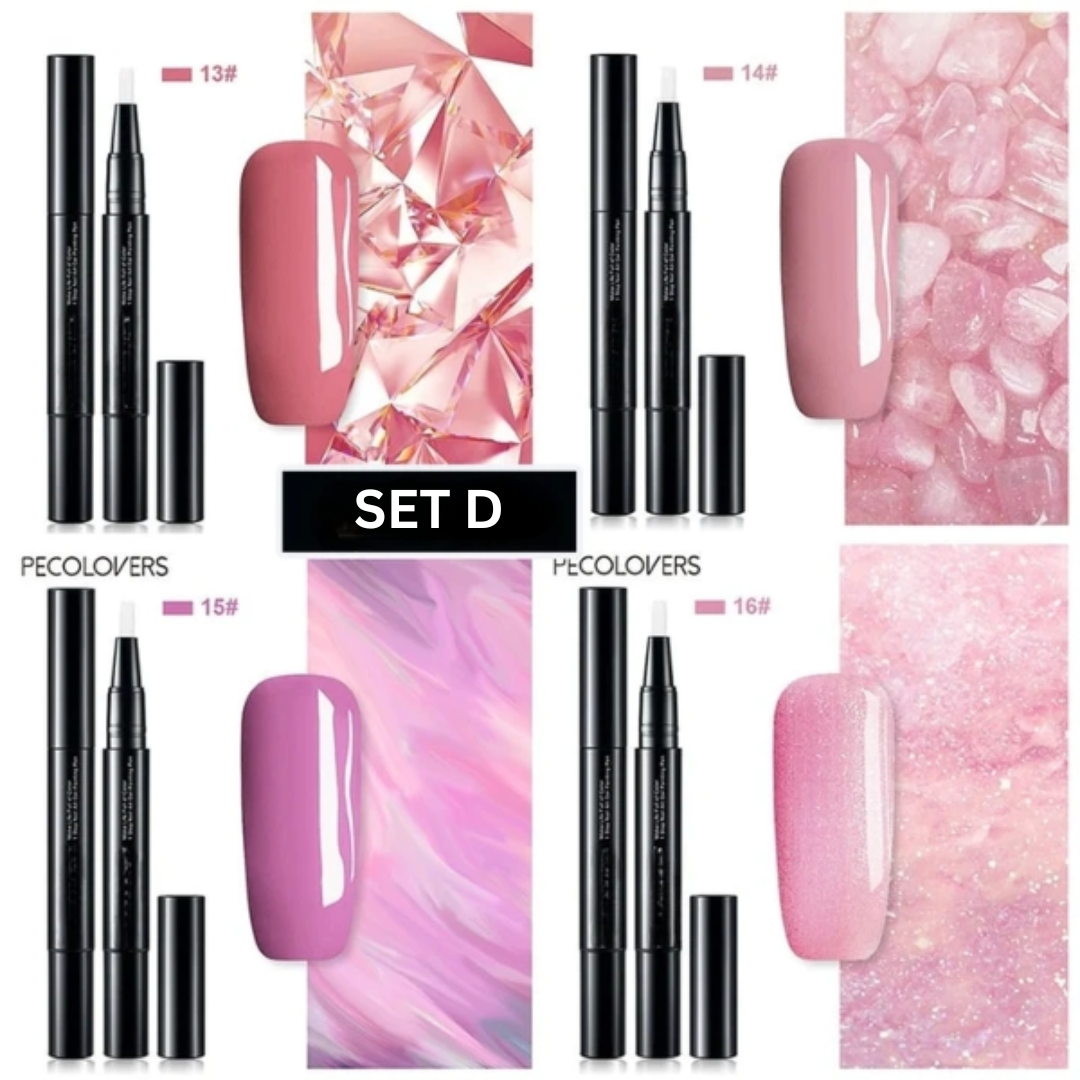 LucidaBella – Crea uñas brillantes y sorprendentes con confianza (set de 4)