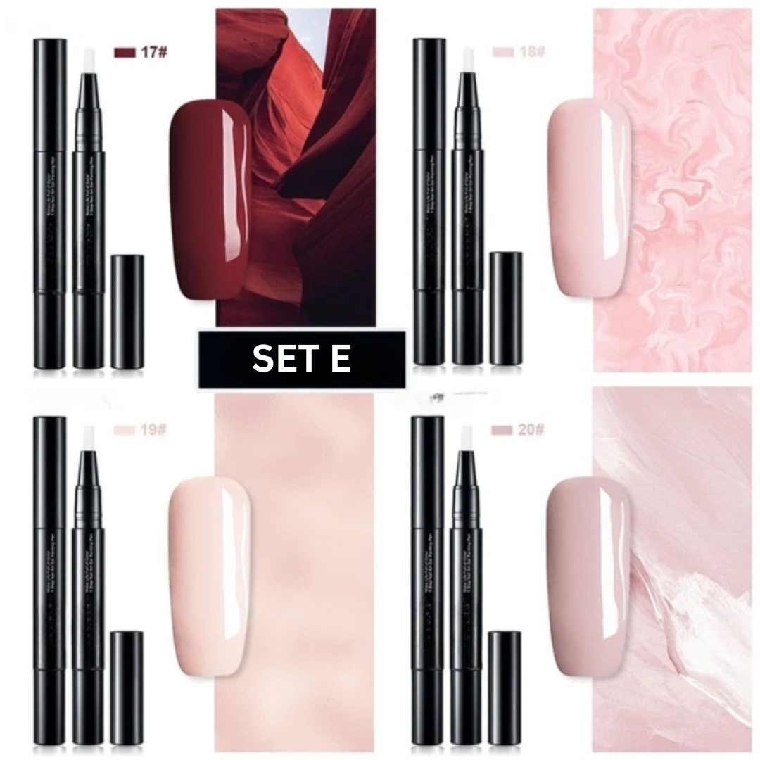 LucidaBella – Crea uñas brillantes y sorprendentes con confianza (set de 4)