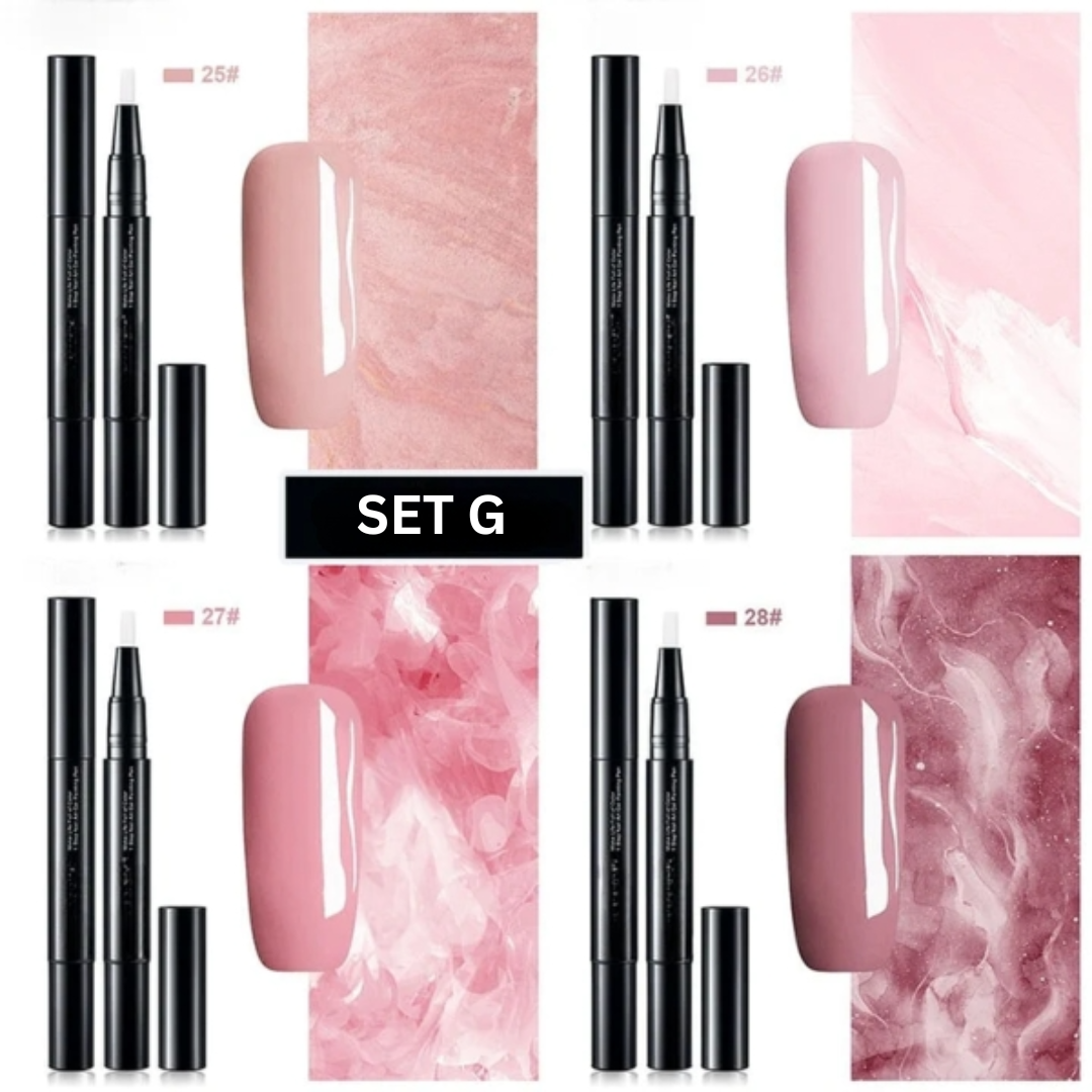 LucidaBella – Crea uñas brillantes y sorprendentes con confianza (set de 4)
